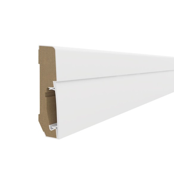 White E301 75mm x 2.4m Vox Skirting Board White E301 75mm x 2.4m Vox Skirting Board