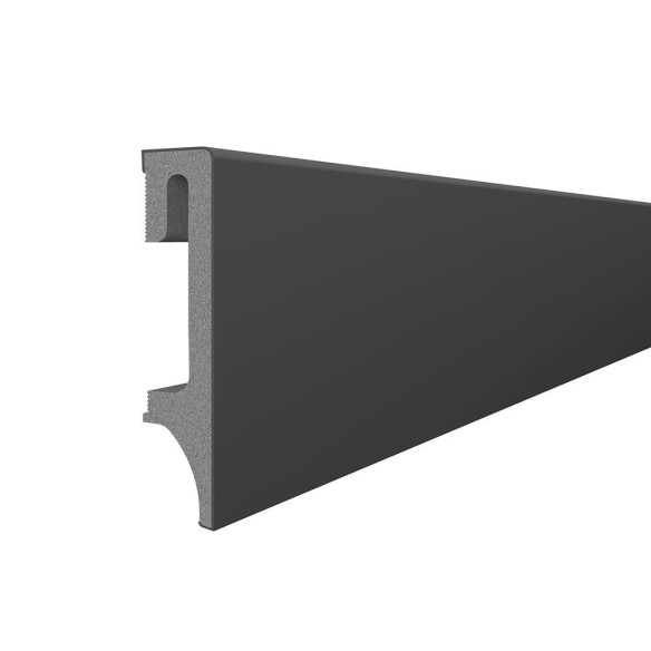 Anthracite ESP205 80mm x 2.4m Vox Skirting Board Anthracite ESP205 80mm x 2.4m Vox Skirting Board