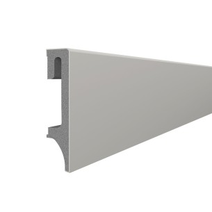 Warm Grey ESP203 80mm x 2.4m Vox Skirting Board