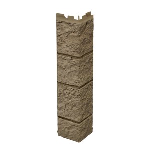 Solid System Light Brown Sandstone External Corner