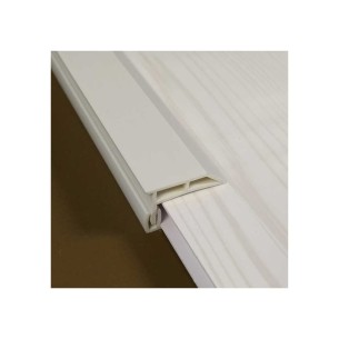 MB 2-Part 8mm End Profile | White | Plastic 2