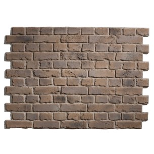 Old British Brick Brown Panel Stone 2