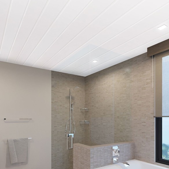 Decorceil White Ash V Groove 2.7m