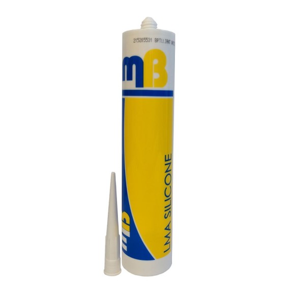 White MB LMA Silicone Sealant
