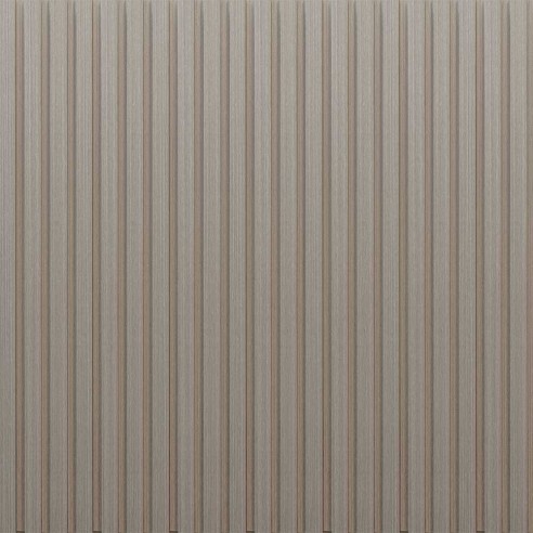 MB Thermo-Slat Ash Grey PVC Slat Panel