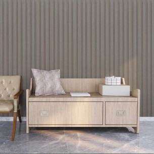 MB Thermo-Slat Ash Grey PVC Slat Panel