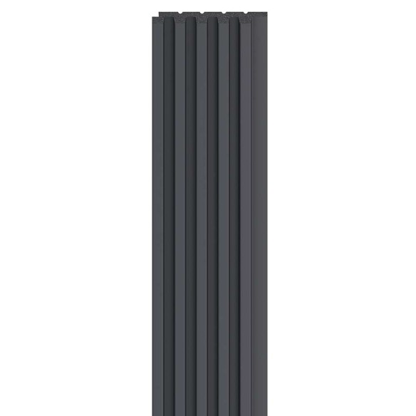 Linerio S-Line Anthracite Slat Panel