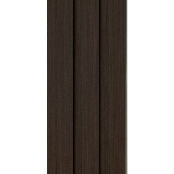 MB Thermo-Slat Hickory Brown PVC Slat Panel