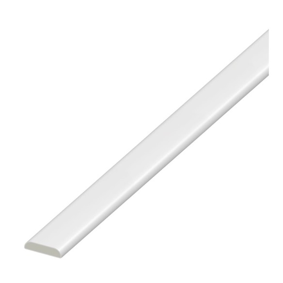 Deeplas White 25mm D-Mould Trim