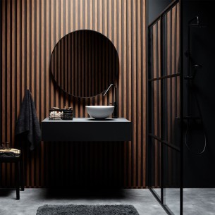 Linerio L-Line Mocca Slat Panel