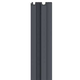 Linerio L-Line Anthracite Slat Panel 2