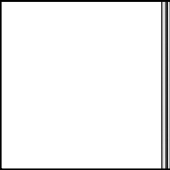 Tradeline Gloss White / Chrome Strip 2.6m