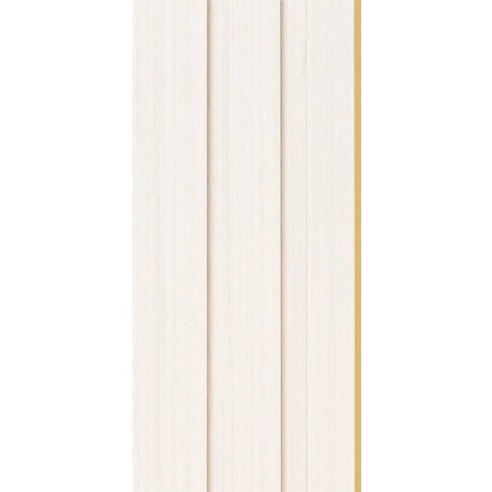 MB Thermo-Slat Charcoal White PVC Slat Panel