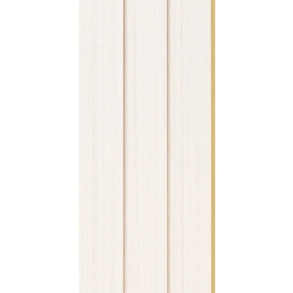 MB Thermo-Slat Charcoal White PVC Slat Panel