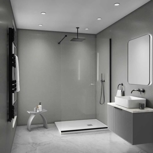 Maxi Gloss Grey Sparkle