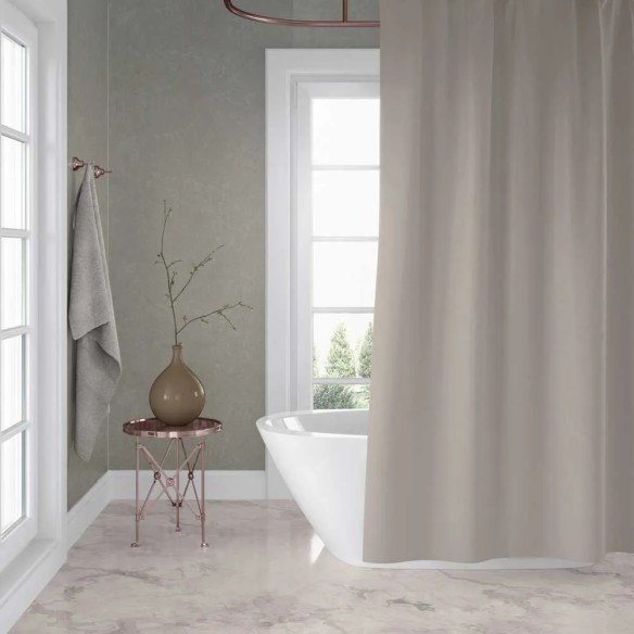 Decorwall Maxi Panel Matt Truffle Stone Shower Panel 2.4m x 90cm | CladdingKing