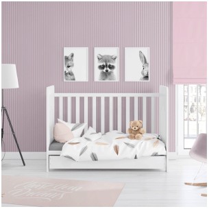 Vari-Slat Pink Slat Wall Panel 2.6M 2