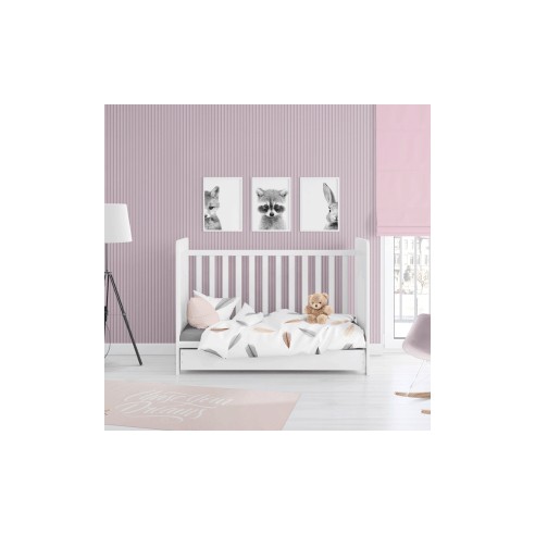 Vari-Slat Pink Slat Wall Panel 2.6M