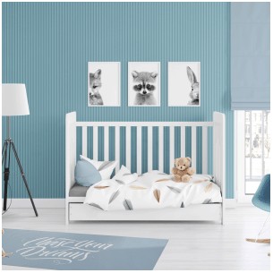 Vari-Slat Blue Slat Wall Panel 2.6m 2
