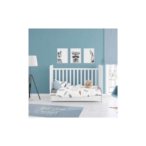 Vari-Slat Blue Slat Wall Panel 2.6m