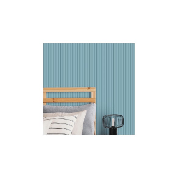 Vari-Slat Blue Slat Wall Panel 2.6m
