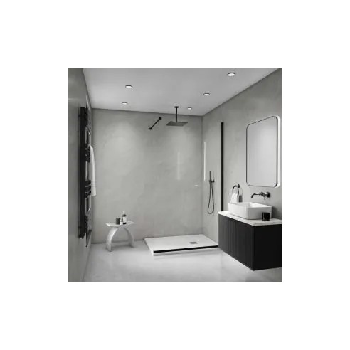 Decorwall Elegance Mineral Quartz Grey PVC Wall Panel 2.7m | CladdingKing