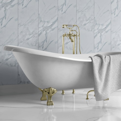 Decorwall Elegance Mineral Lazurite PVC Wall Panel – 2.7m
