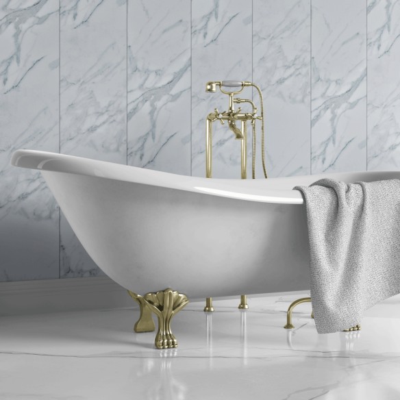 Decorwall Elegance Mineral Lazurite PVC Wall Panel – 2.7m