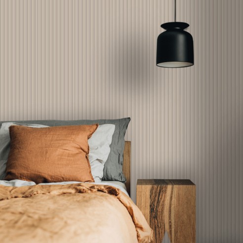 Decorwall Vari-Slat - Cashmere Slat Wall Panel - 2.6m