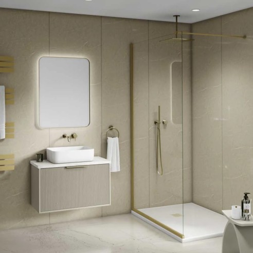 Decorwall Hardex V Sand Wall Panel 2.5m | CladdingKing