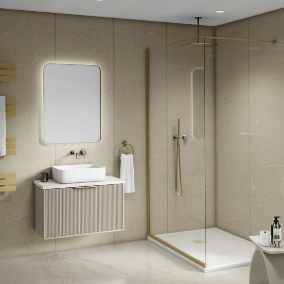 Decorwall Hardex V Sand Wall Panel 2.5m | CladdingKing