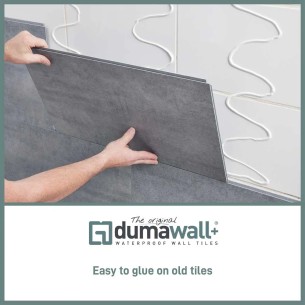 Dumawall+ Glossy Travis Bathroom Wall Tiles | CladdingKing 2