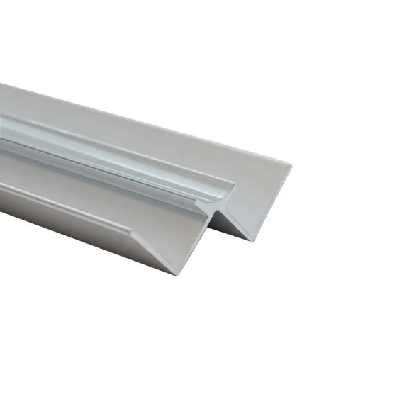 Decortrim Satin Anodised Internal Corner Trim 11.5mm x 2.4m | CladdingKing