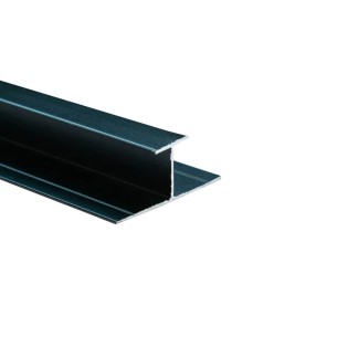 Decortrim Matt Black H Trim 11.5mm x 2.4m | CladdingKing