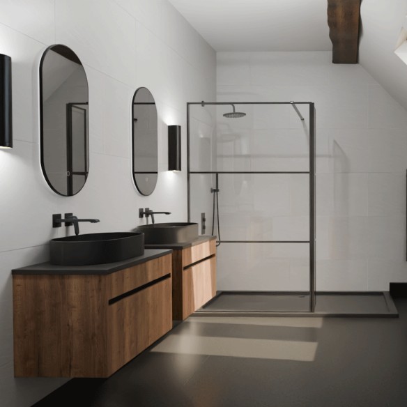 Decorfloor Elegance Black Granite SPC Flooring | Stone Effect Floor