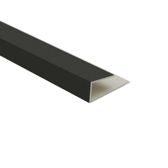 Decorwall Dark Abstract Starter Trim 8mm x 2.6m | CladdingKing