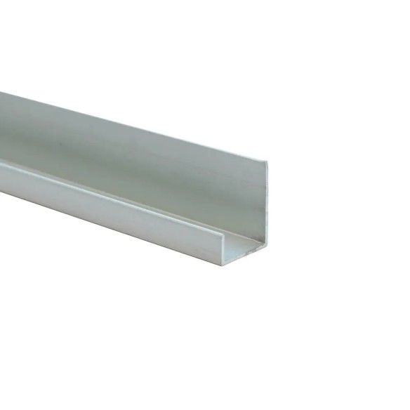 DecorTrim Satin Anodised End Trim 11.5mm x 2.4m | CladdingKing