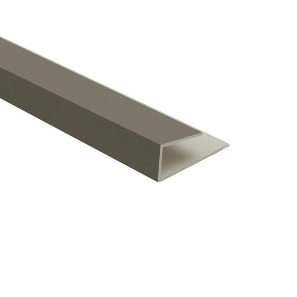 Decorwall Silver Abstract Starter Trim 8mm x 2.6m | CladdingKing