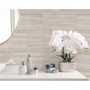 Dumawall+ Travertino Tile Panels | Waterproof PVC Wall Tiles