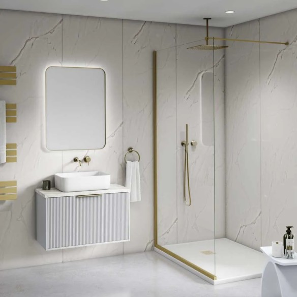 Decorwall Hardex V Venatino Marble Wall Panel 2.5m | CladdingKing