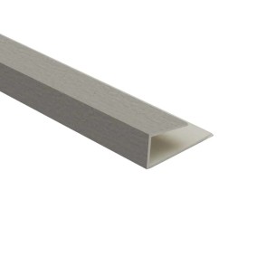Decorwall Imperial Grey Starter Trim 2.6m 8mm PVC | Cladding Trim