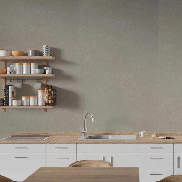 Decorwall Maxi Panel Matt Truffle Stone Shower Panel 2.4m x 90cm | CladdingKing