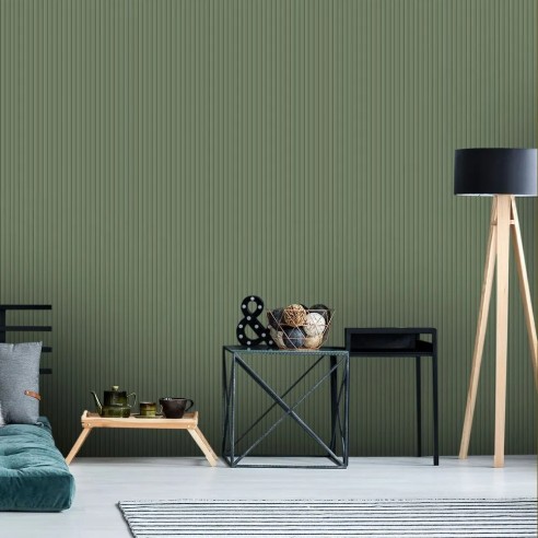 Decorwall Vari-Slat Sage Slat Wall Panel 2.6m | CladdingKing
