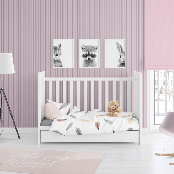 Decorwall Vari-Slat Pink Slat Wall Panel 2.6m | CladdingKing