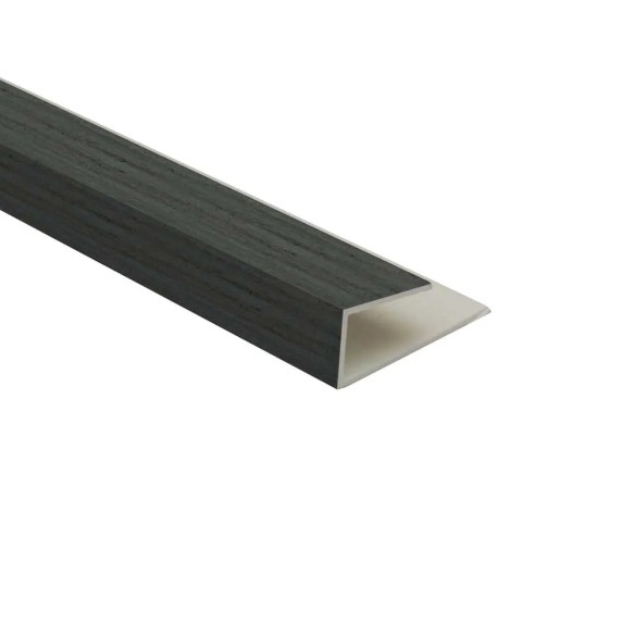 Decorwall Elegance Mineral Quarried Charcoal Starter Trim 2.6m 8mm | CladdingKing