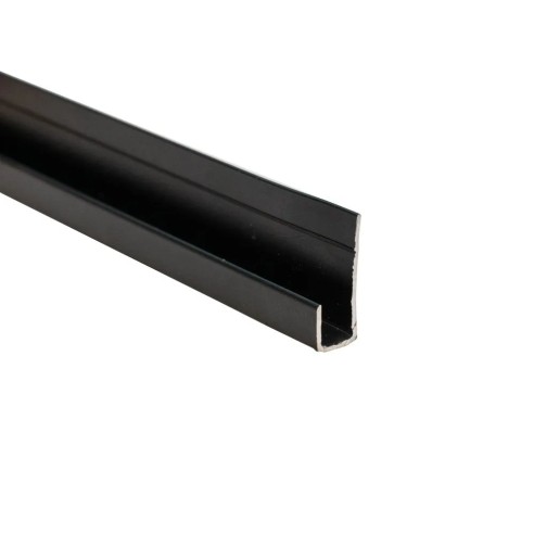 DecorTrim Matt Black Starter / End Trim 2.4m 5mm | CladdingKing
