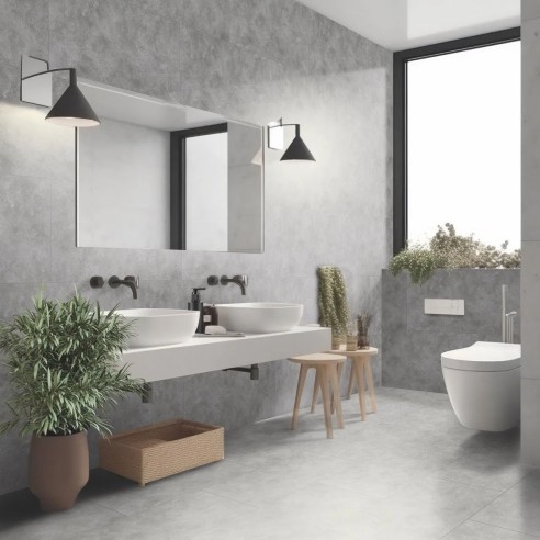Dumafloor Concrete Beton Stone Effect PVC Flooring | CladdingKing