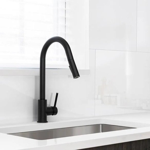 Dumawall+ Glossy White Bathroom Wall Tile Panels Pack of 8