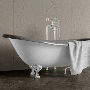 Decorwall Hardex V Saddle Wall Panel 2.5m | WPC Bathroom Wall Panel 2