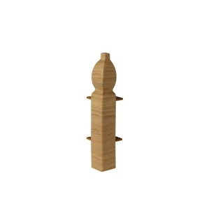 Deeplas Roomline Ogee Skirting Board External Corner 100mm English Oak | CladdingKing